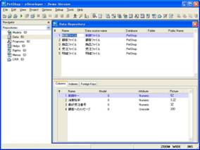 画面 6　データリポジトリの制御ファイル