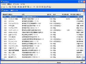 画面 12　顧客ファイルデータの表示 